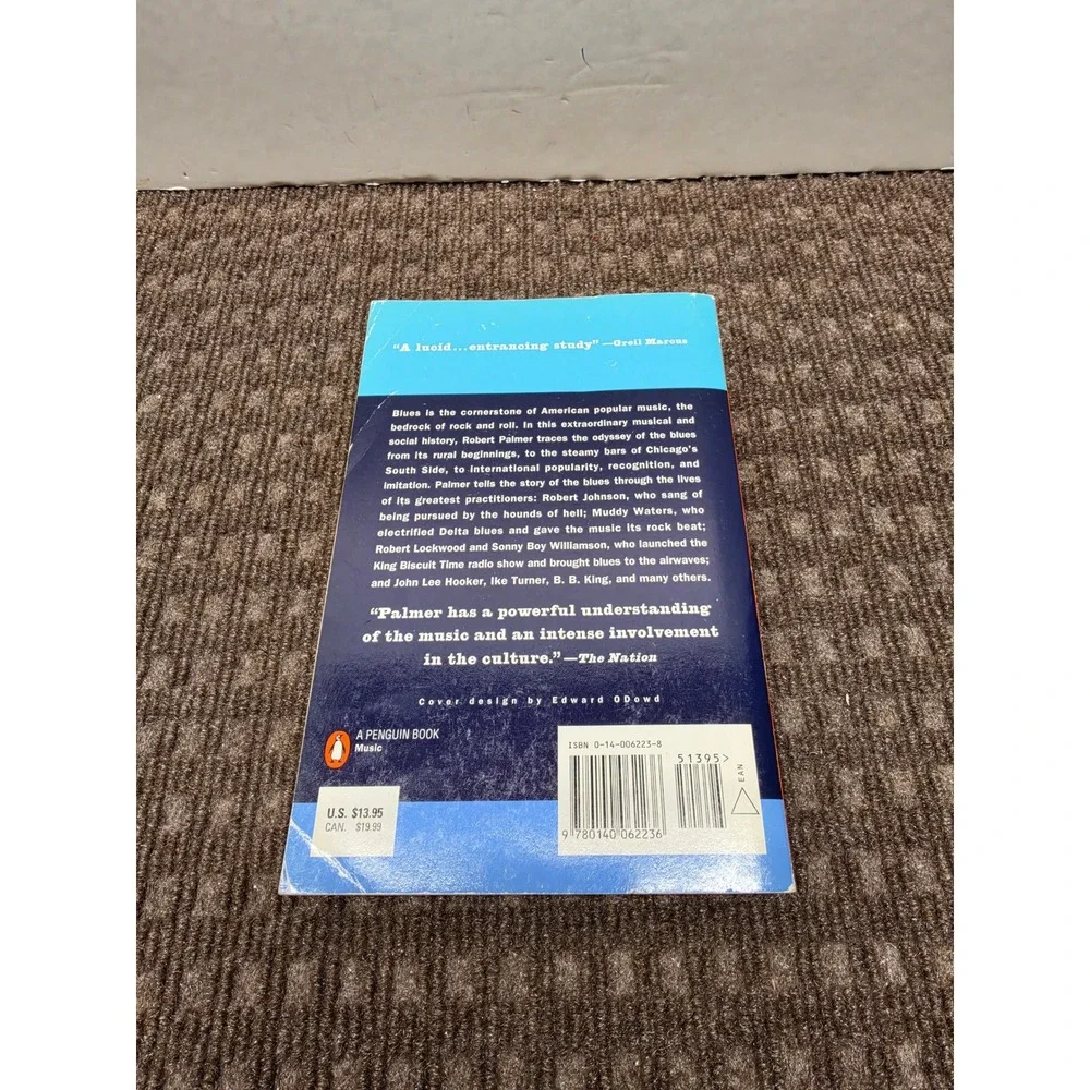 Deep Blues Robert Palmer 1982 Penguin Books Paperback Music History 0140062238